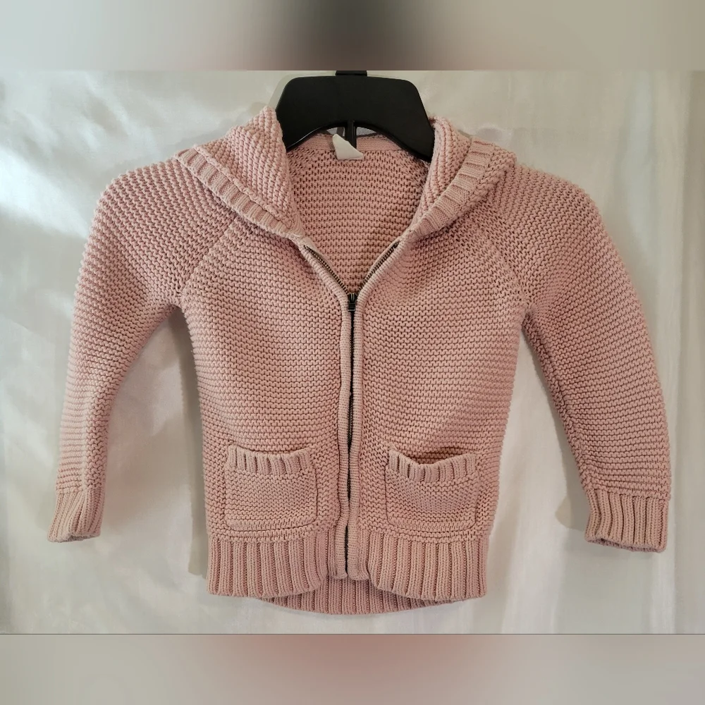 GAP hooded sweater, rose pink